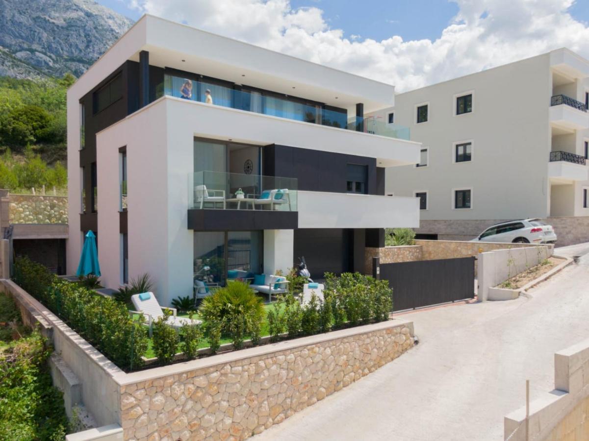 Apartmani Lara Baška Voda Esterno foto